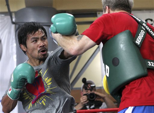 Pacquiao Dedicates Next Fight to Typhoon Victims