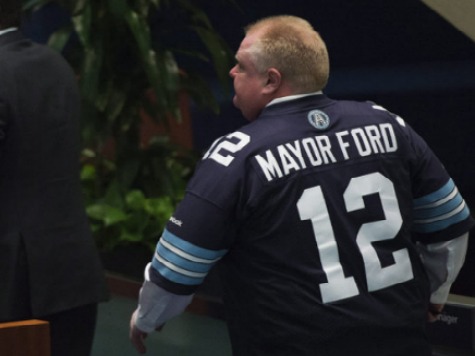 Football Team 'Disappointed' Crack-Smoking Mayor Wore Jersey While Denying Oral Sex Allegations
