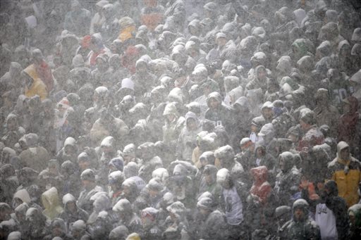 Nasty Weather Hits Several NFL Games
