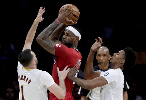 Heat Beats Lakers 101-95 for 6th Straight Victory
