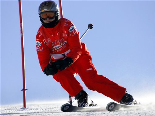 Former F1 Champion Schumacher Injured While Skiing