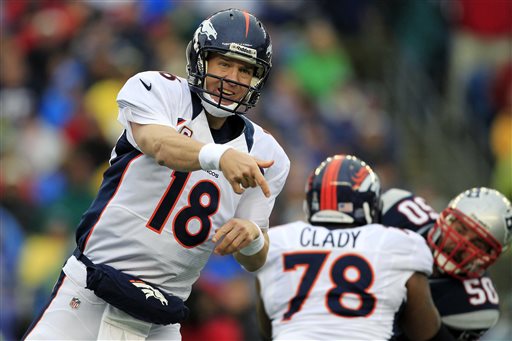 Report: Peyton Manning Will Play with Two Ankle Sprains