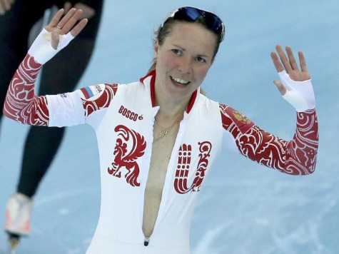 Russian Speedskater Nearly Flashes Fans After Forgetting She Had Nothing Under Uniform