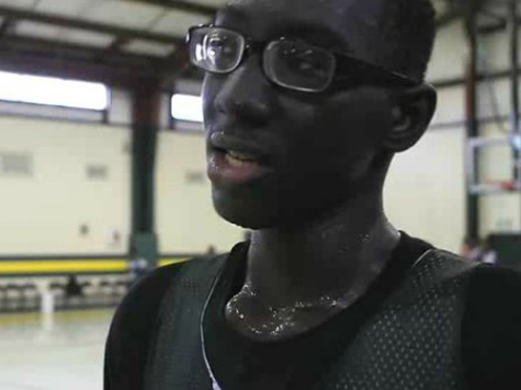 Meet Tacko Fall. He's 7'5" Tall, a HS Junior, and Still Growing. Look Out NBA.