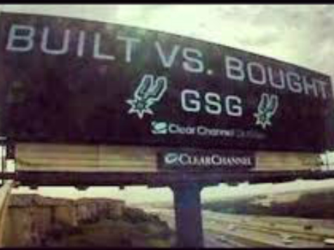 San Antonio Billboard Heckles Miami Heat For Being 'Bought' Not 'Built'