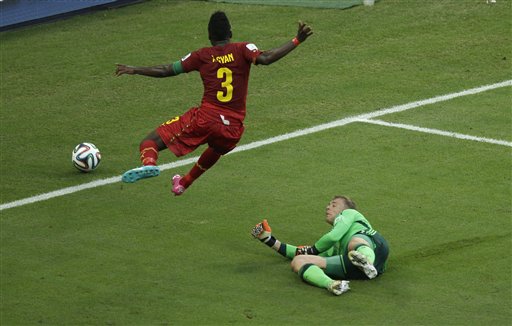 Germany Draws 2-2 with Ghana at World Cup
