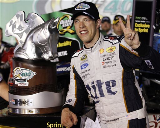Keselowski Wins for 2nd Time at Kentucky Speedway