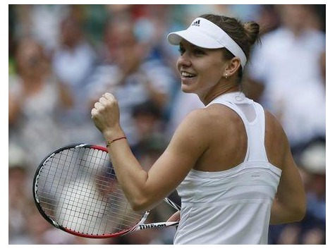 Simona Halep, Eugenie Bouchard Advance to Wimbledon Semifinals