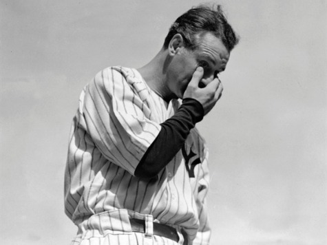 July 4, 1939: Lou Gehrig Retires from Baseball in Tears