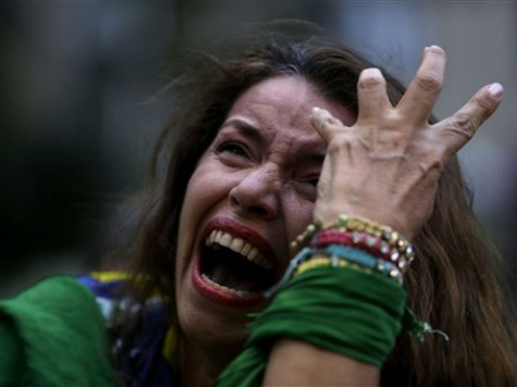 Brazilian Fans in Tears While Germany Humiliates Host Nation