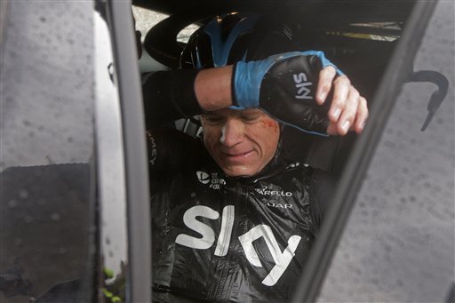 Froome Falls, Boom Flies on Tour de France's 5th Stage