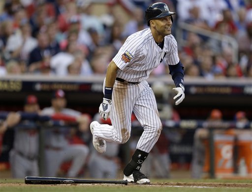 Derek Jeter, Mike Trout Lead AL over NL 5-3 in All-Star Game