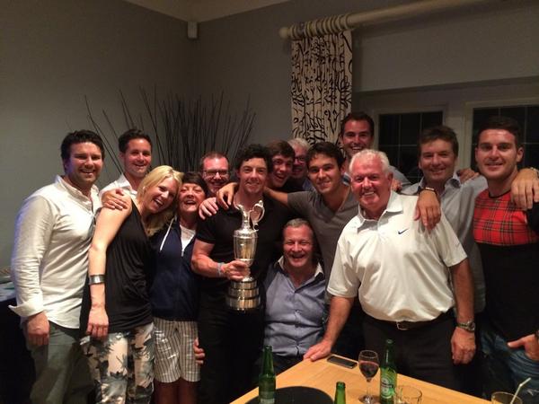 Rory McIlroy Desecrates Claret Jug with Jagermeister
