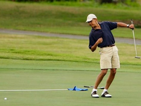 Obama Golfs with ESPN Hosts as US Evacuates Embassy in Libya