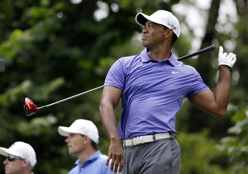 Woods Struggles to 74; Westwood, Chappell Lead PGA