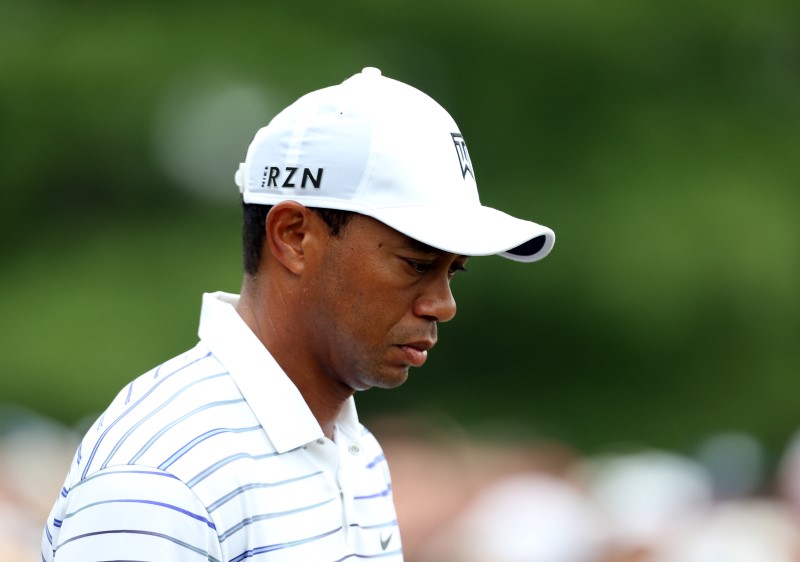 Tiger Misses 4th Major Cut as Pro at PGA