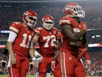 Charles Sends Chiefs to 41-14 Rout of Patriots