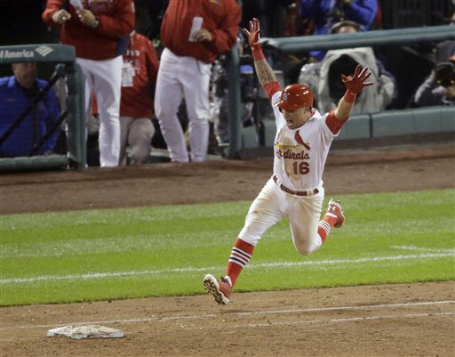Wong Homers in 9th, Cards Edge Giants to Tie NLCS