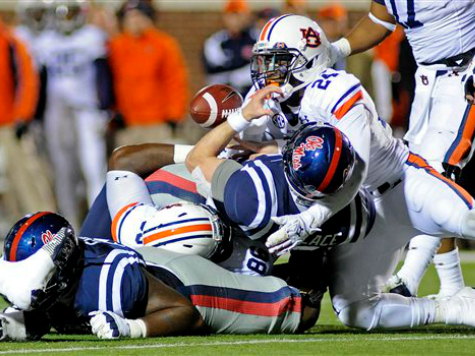 Auburn Dashes Playoff Hopes for Ole Miss, 35-31