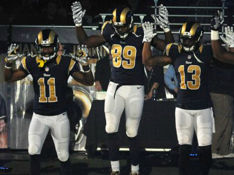 Rams Players Make ‘Hands Up, Don’t Shoot’ Gesture Before Sunday’s Game