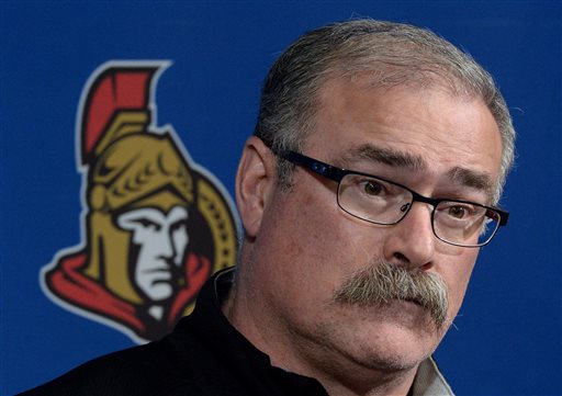 Paul MacLean Fired as Coach of Ottawa Senators