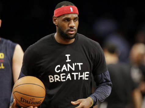 LeBron James Dons ‘I Can’t Breathe’ T-Shirt