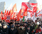 Russians Rally Against Putin In Moscow