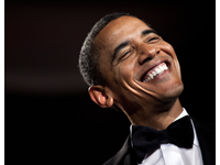 Barack's  Birther Belly Laugh