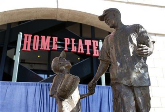 Texas Rangers Unveil Statue Of Fan Who Died At Game
