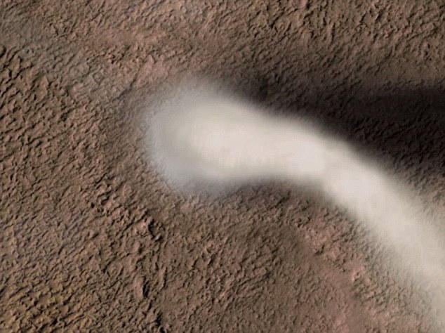 NASA Discovers 12-Mile High Dust Devil On Mars