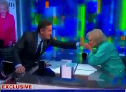 Piers Morgan Calls Betty White 'The Ultimate Cougar'