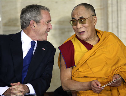 Dalai Lama: 'I Love President Bush'