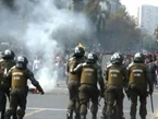 Protests Turn Violent In Chile