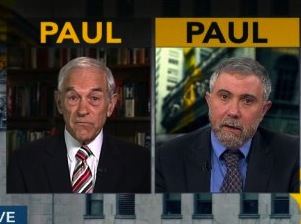 Paul Vs. Paul: Ron Paul Takes On Paul Krugman