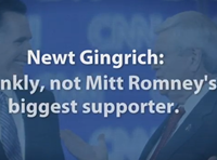 New Obama Ad Uses Gingrich To Attack Romney