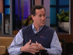 Santorum Explains Romney Email Endorsement To Leno