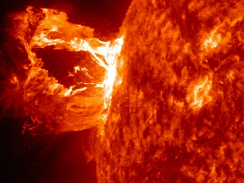 NASA Monitoring 'Monster Sunspots'
