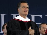 Romney Defends Marriage, Judeo-Christian Values At Falwell's Liberty University