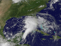 Tropical Storm Debby Forms In Gulf