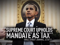 New Ad Hits Obamacare Tax