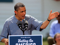Obama: 'I Got Outspent When I Ran' The 'First Time For Senate'