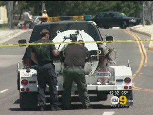 Bomb Squad Detonates Backpack Full Of Explosives in Orange County
