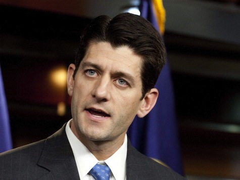 Rep. Ryan: GOP waiting on Senate, WH to move on tax cuts