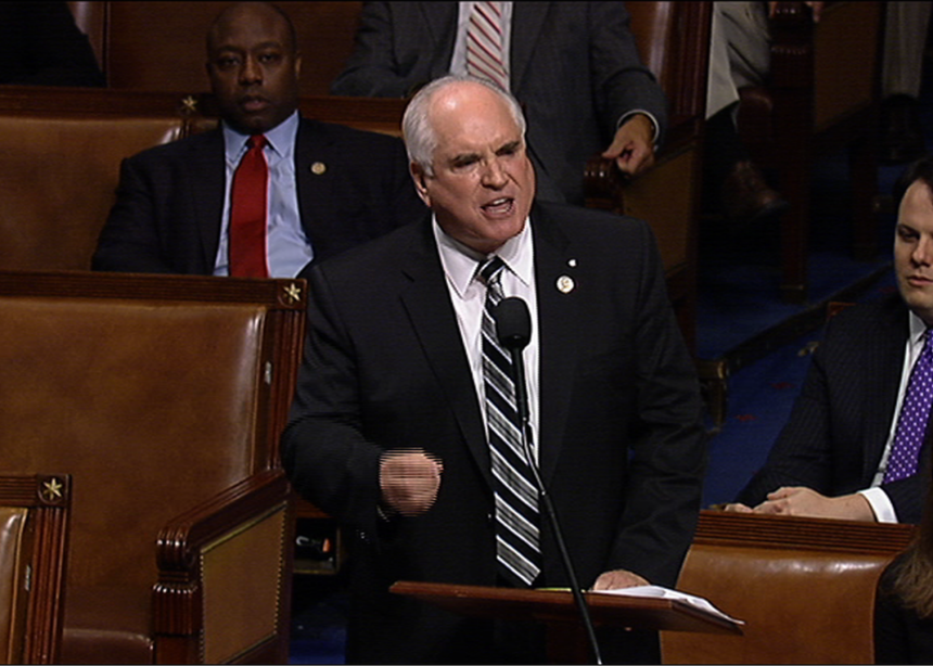 'USA! USA!' Congressman's Anti-Big Government Rant Gets Standing Ovation On House Floor