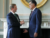 Romney Meets With Ireland's PM