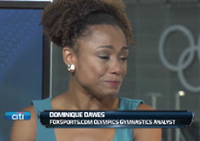 Domique Dawes Weeps For Gabby Douglas' Golden Performance