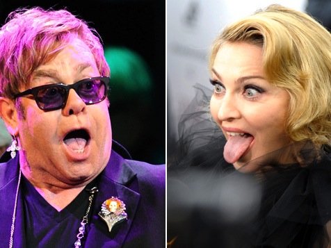 Elton Slams Madonna: 'Fairground Stripper'