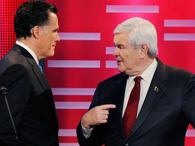 Gingrich: GOP Primary Attacks On Bain 'Sounded Like Obama'