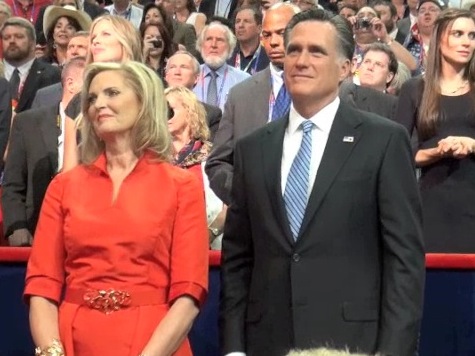 Exclusive Video: Romney Reacts To Climax Of Christie's Speech
