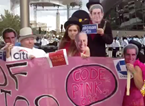 Code Pink Protests Romney/Ryan At DNC